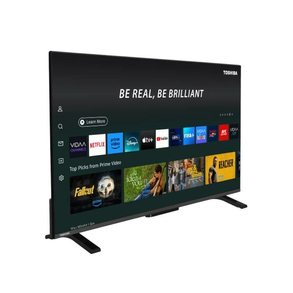 Picture of Smart TV Toshiba 40QV2F63DG Full HD 40" LED HDR HDR10+ D-LED HDR10 DVB-T2 400 Hz PQI QLED