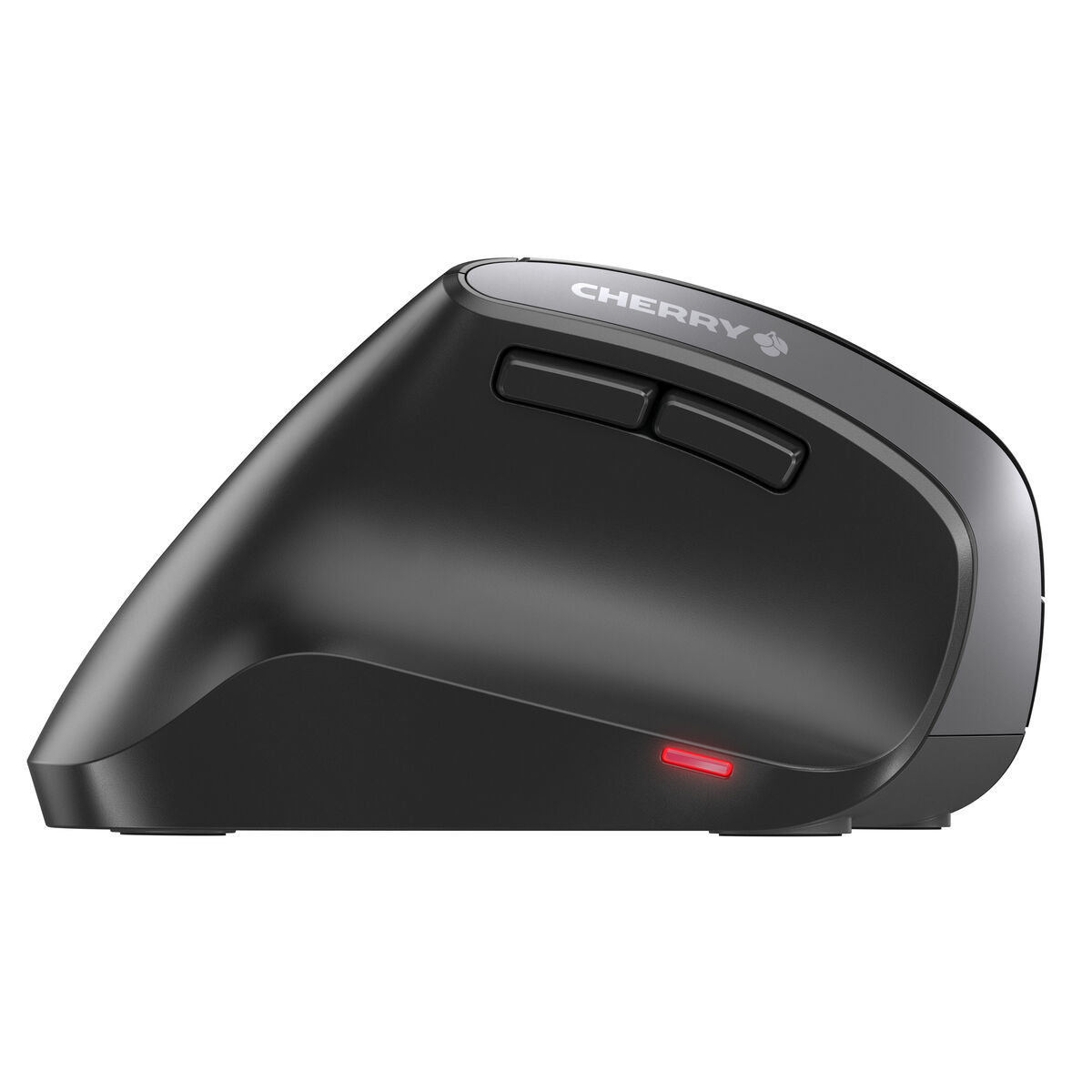 Bild von Mouse Cherry 1200 DPI Black Ergonomic Left-handed Wireless