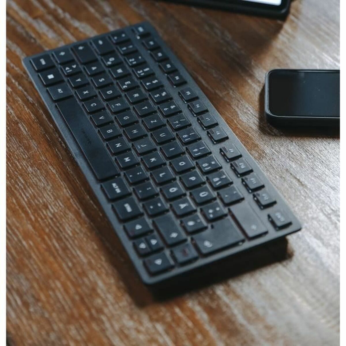 Afbeeldingen van Keyboard Cherry KW 9200 MINI Spanish Qwerty Black