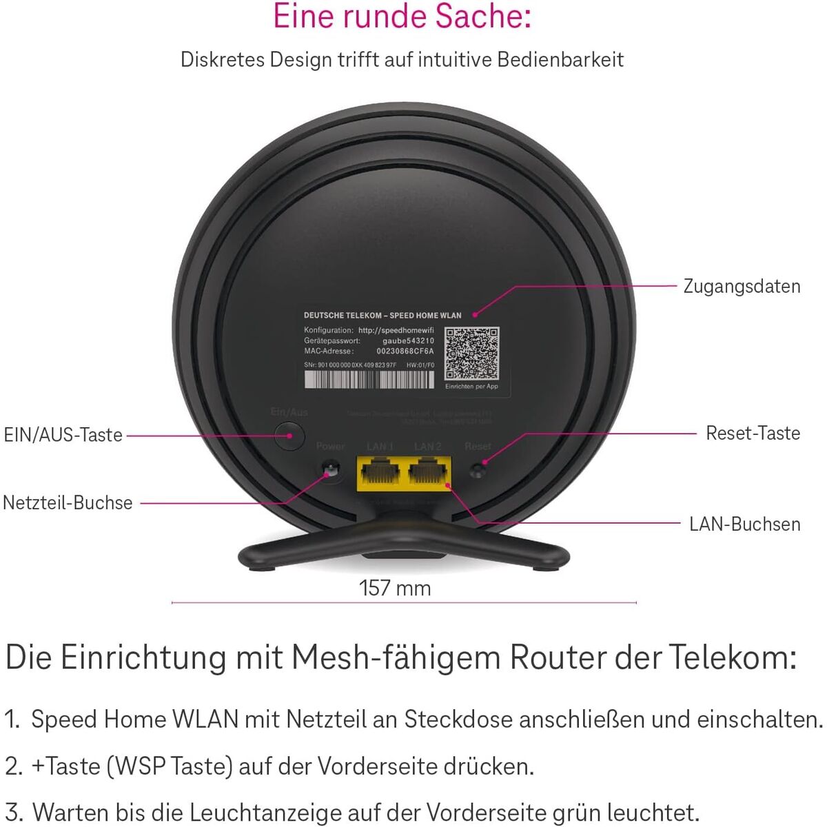 Bild von Wi-Fi Amplifier Telekom