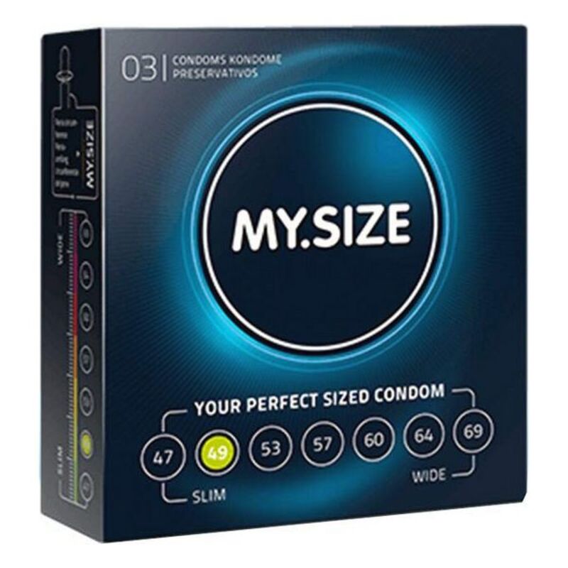 Kondomer Mister Size 04111590000 (3 pcs) 16,3 cm