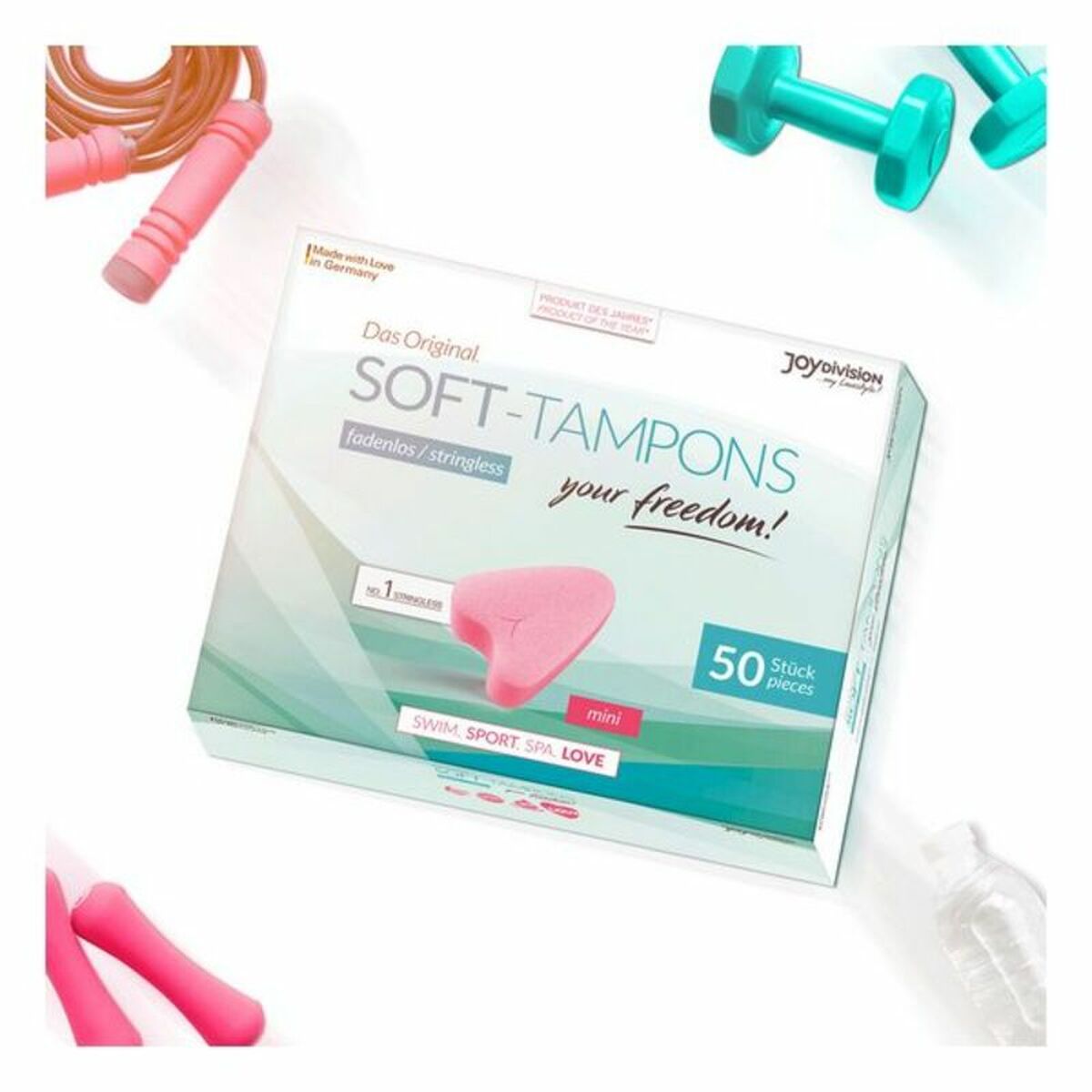 Tampons Hygiéniques Sport, Spa & Love Joydivision (50 uds)