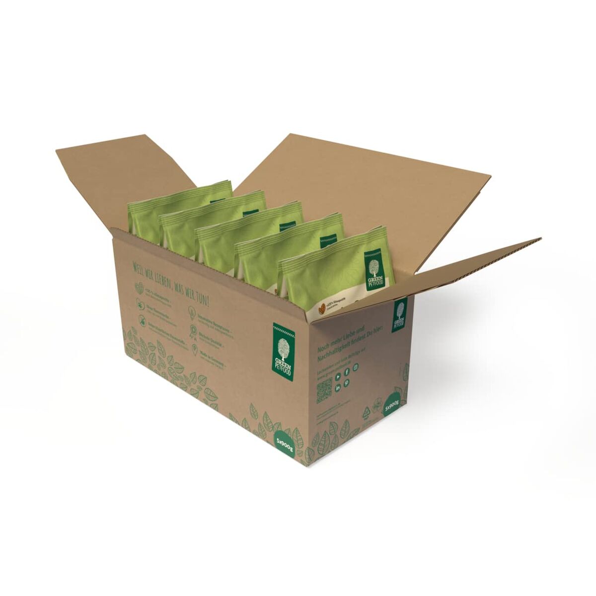 Fodder Green Petfood 5 x 900 gr, view 2