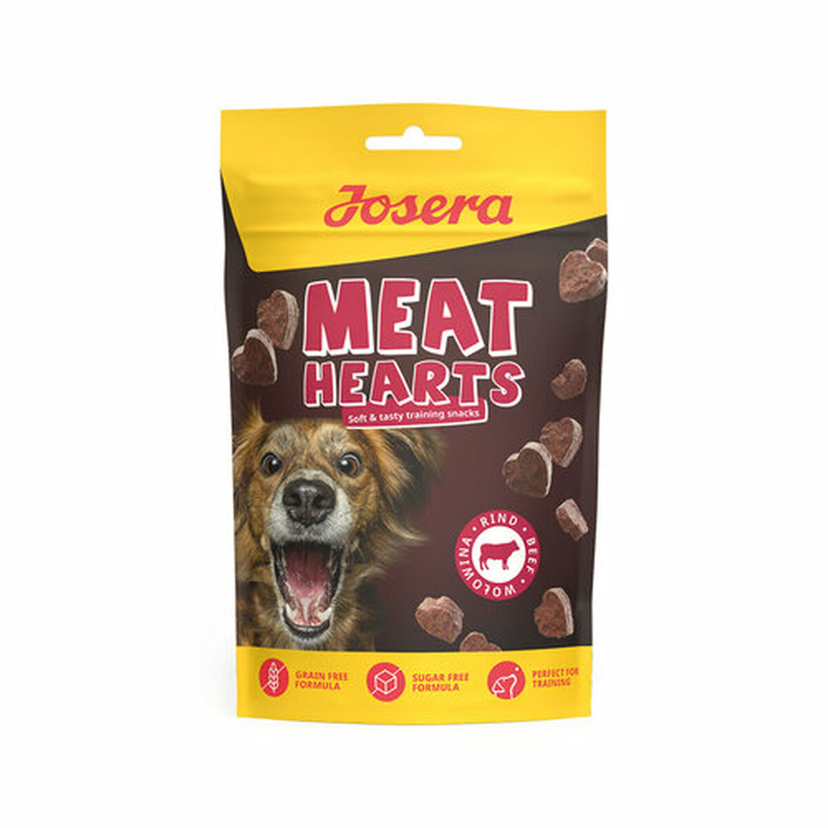 Snack voor honden Josera Meat Hearts Kalfsvlees 70 g