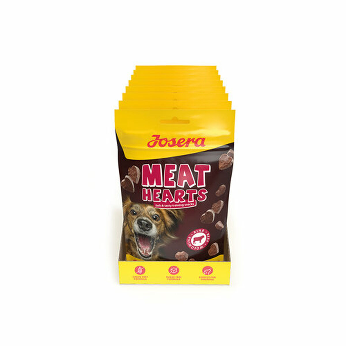 Snack voor honden Josera Meat Hearts Kalfsvlees 70 g