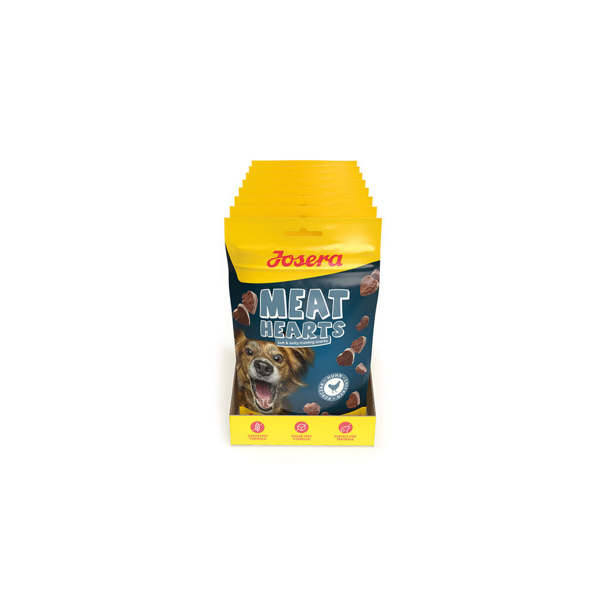 Dog Snack Josera Meat Hearts Chicken 70 g, view 3