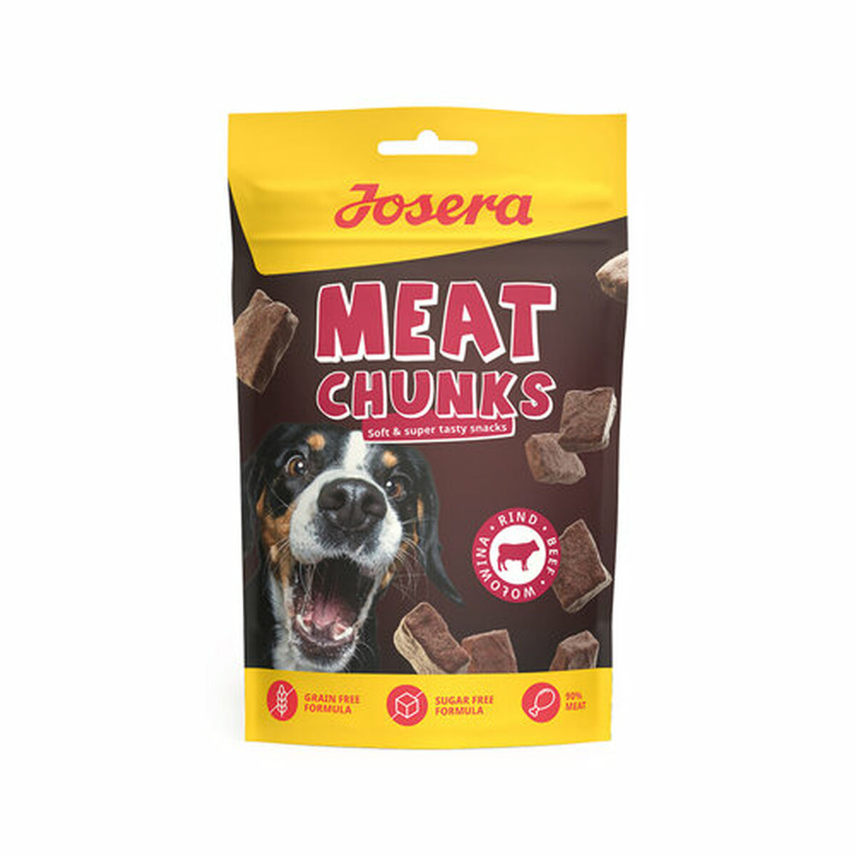Dog Snack Josera Meat Chunks Veal 70 g, view 2