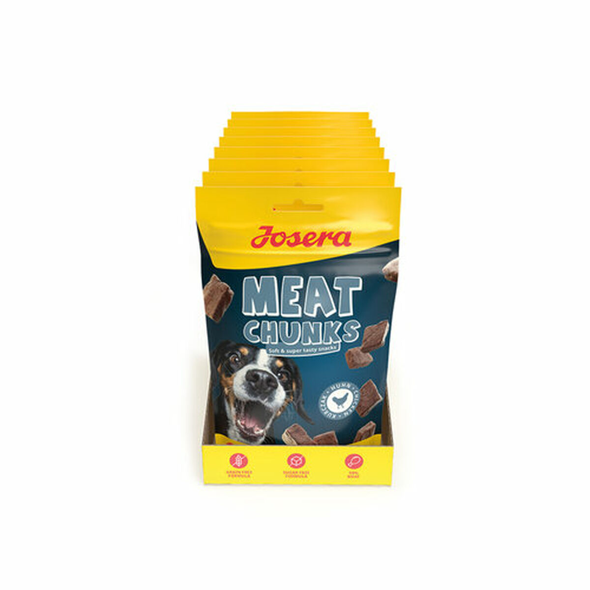 Dog Snack Josera Meat Chunks Chicken 70 g, view 4