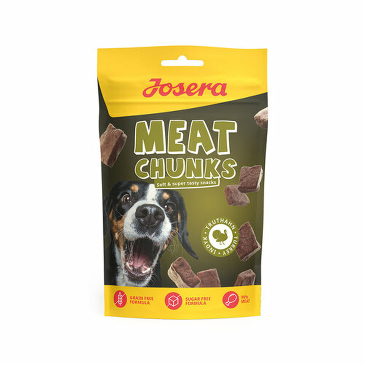 Dog Snack Josera Meat Chunks 70 g Turkey, view 2