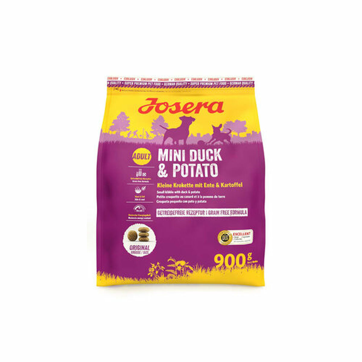 Fodder Josera Super Premium Duck 900 gr, view 2