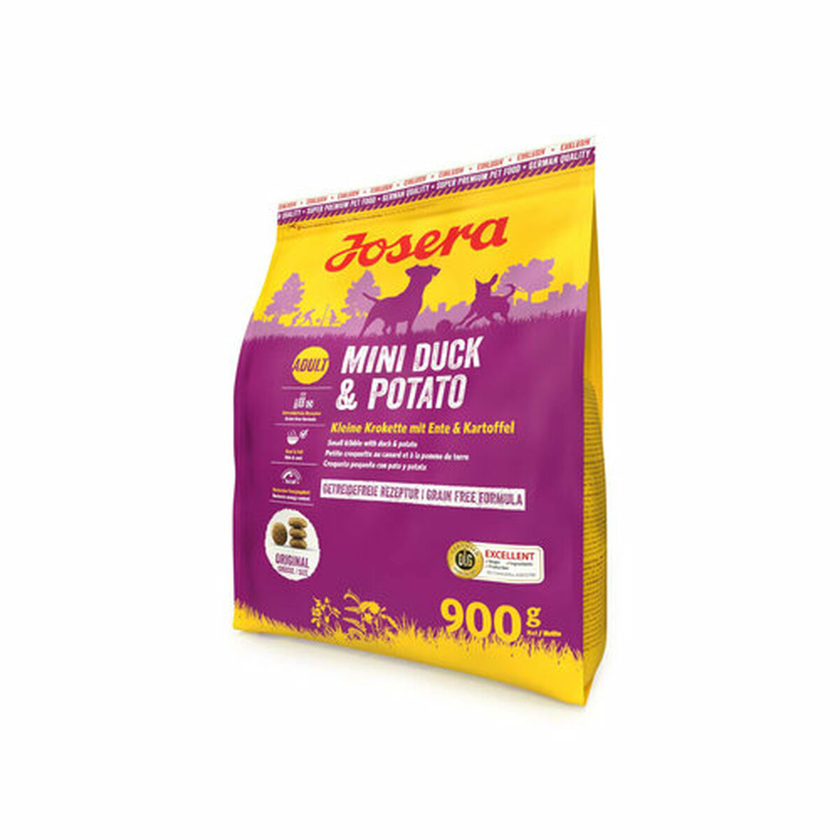 Fodder Josera Super Premium Duck 900 gr, view 4