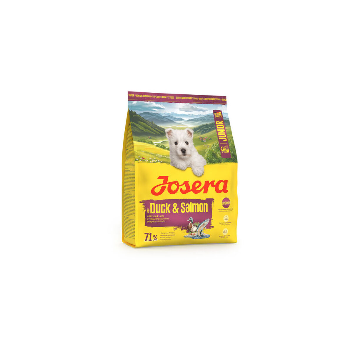 Fodder Josera Mini Junior Salmon Duck 900 g, view 3
