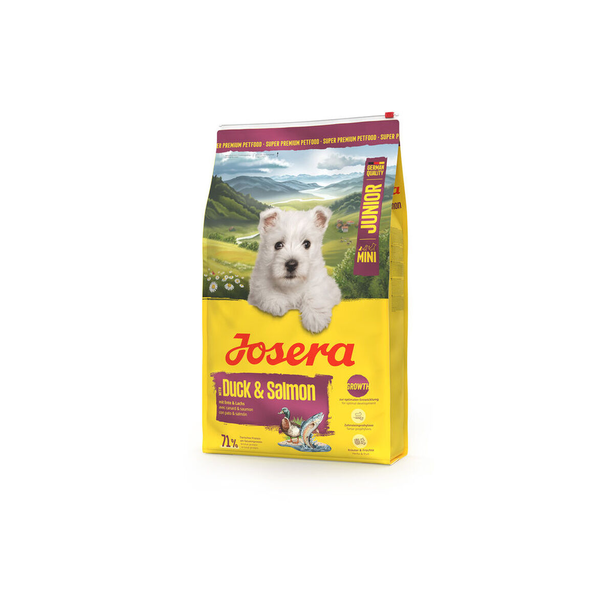 Fodder Josera Mini Junior Salmon Duck 10 kg, view 2