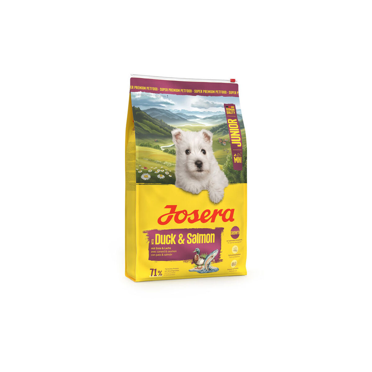 Fodder Josera Mini Junior Salmon Duck 10 kg, view 3