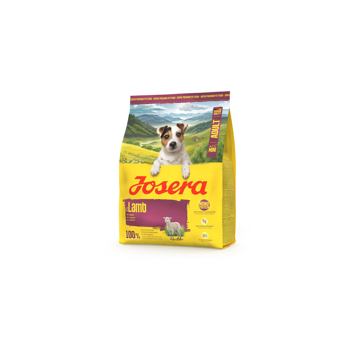 Fodder Josera Mini Adult Lamb 900 g, view 2