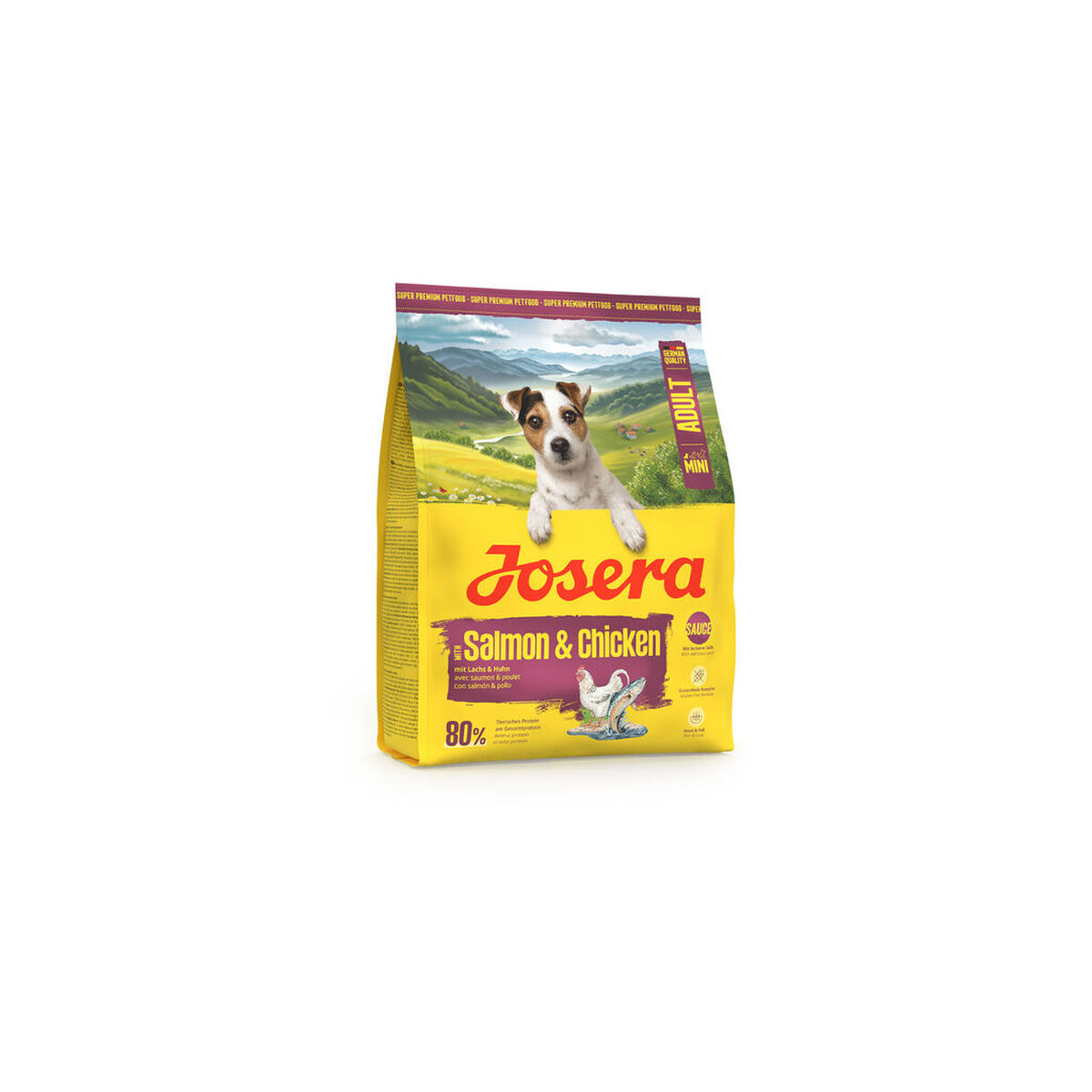 Fodder Josera Mini Adult Chicken Salmon 900 g, view 3