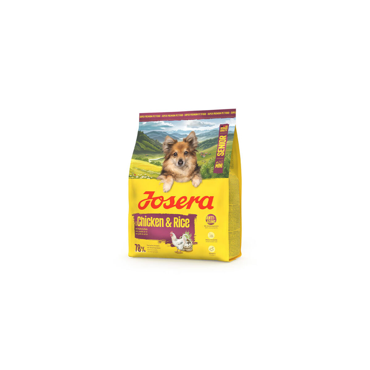 Fodder Josera Mini Senior Chicken Rice 900 g, view 2