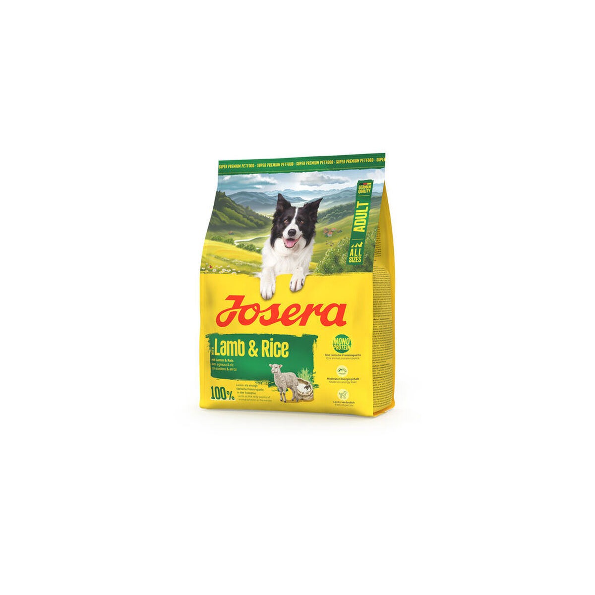 Fodder Josera Adult Lamb Rice 900 g, view 2