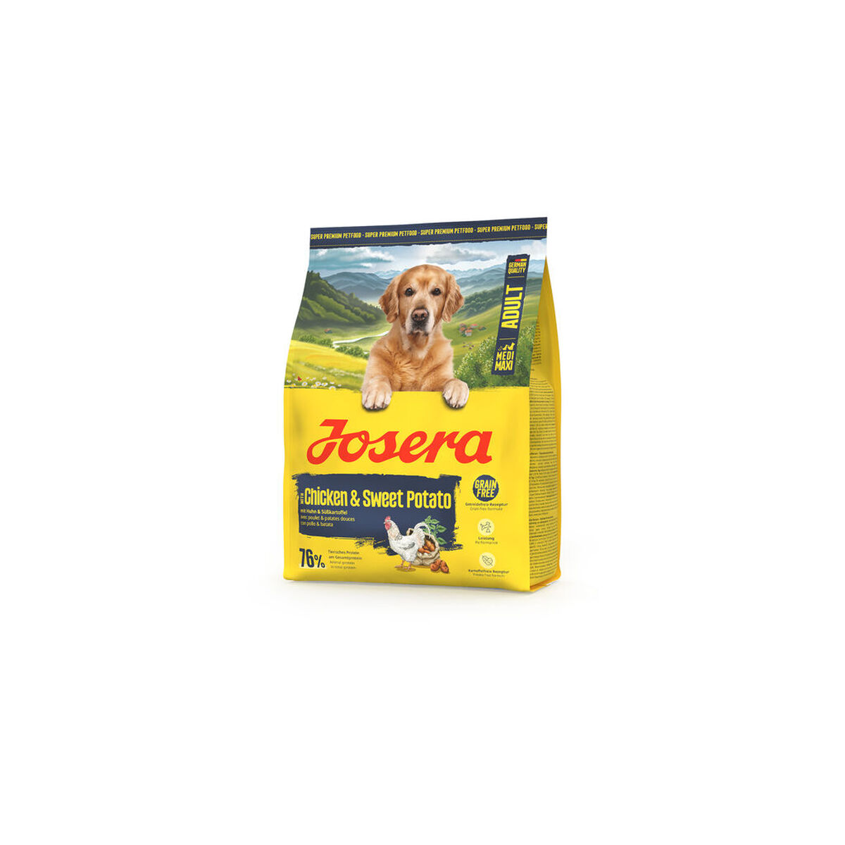 Fodder Josera Adult Medi Maxi Chicken Potatoes 900 g, view 2