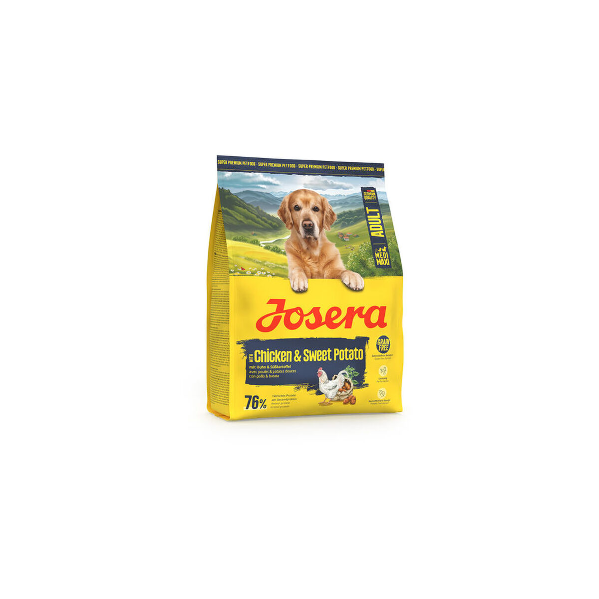 Fodder Josera Adult Medi Maxi Chicken Potatoes 900 g, view 3