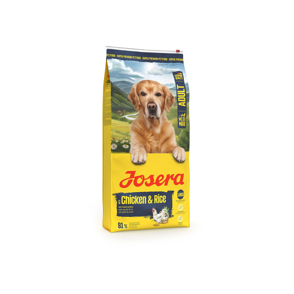 Fodder Josera Medi/Maxi Adult Chicken Rice 12,5 Kg, view 3