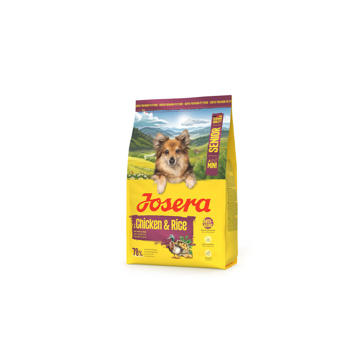 Voer Josera Mini Senior Kip Rijst 3 Kg