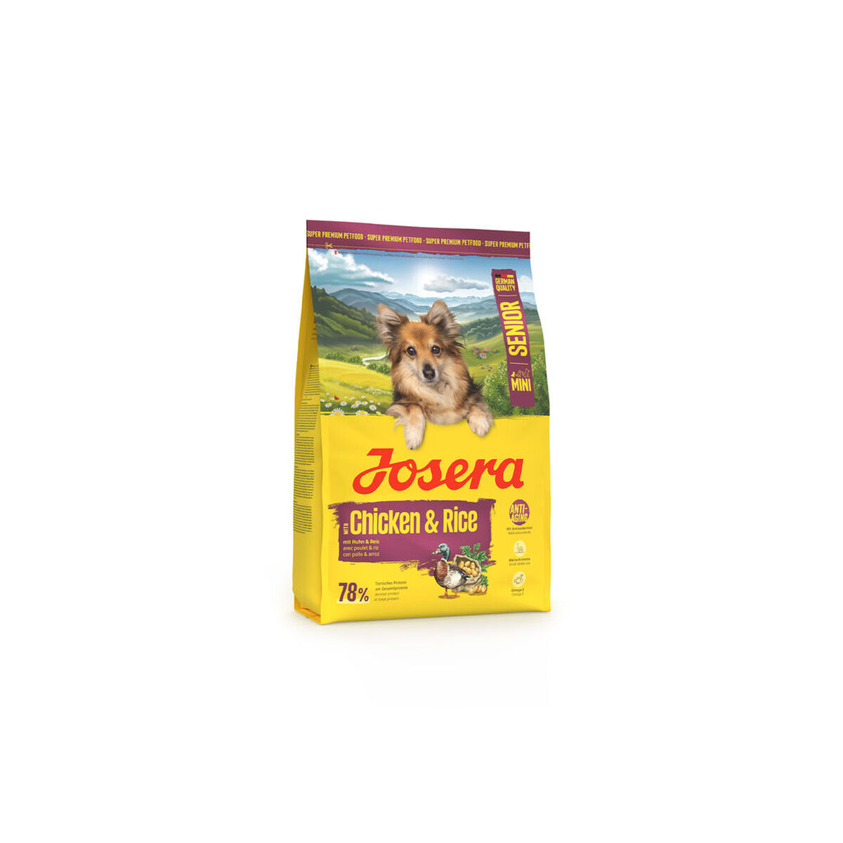 Voer Josera Mini Senior Kip Rijst 3 Kg
