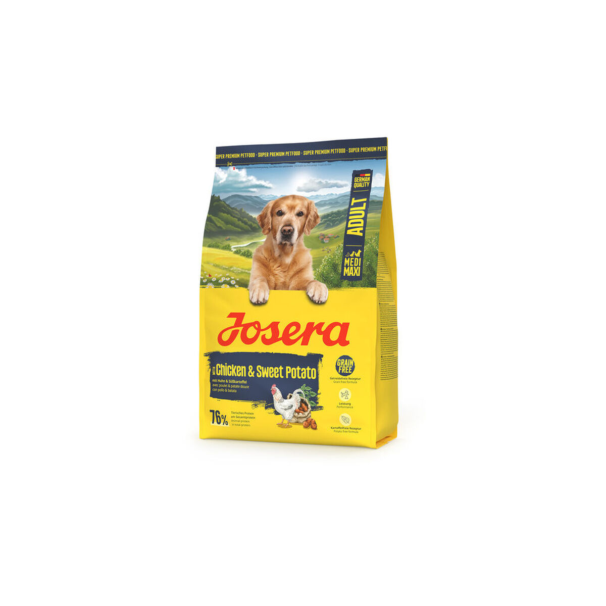 Voer Josera Medi/Maxi Adult Kip Aardappelen 3 Kg