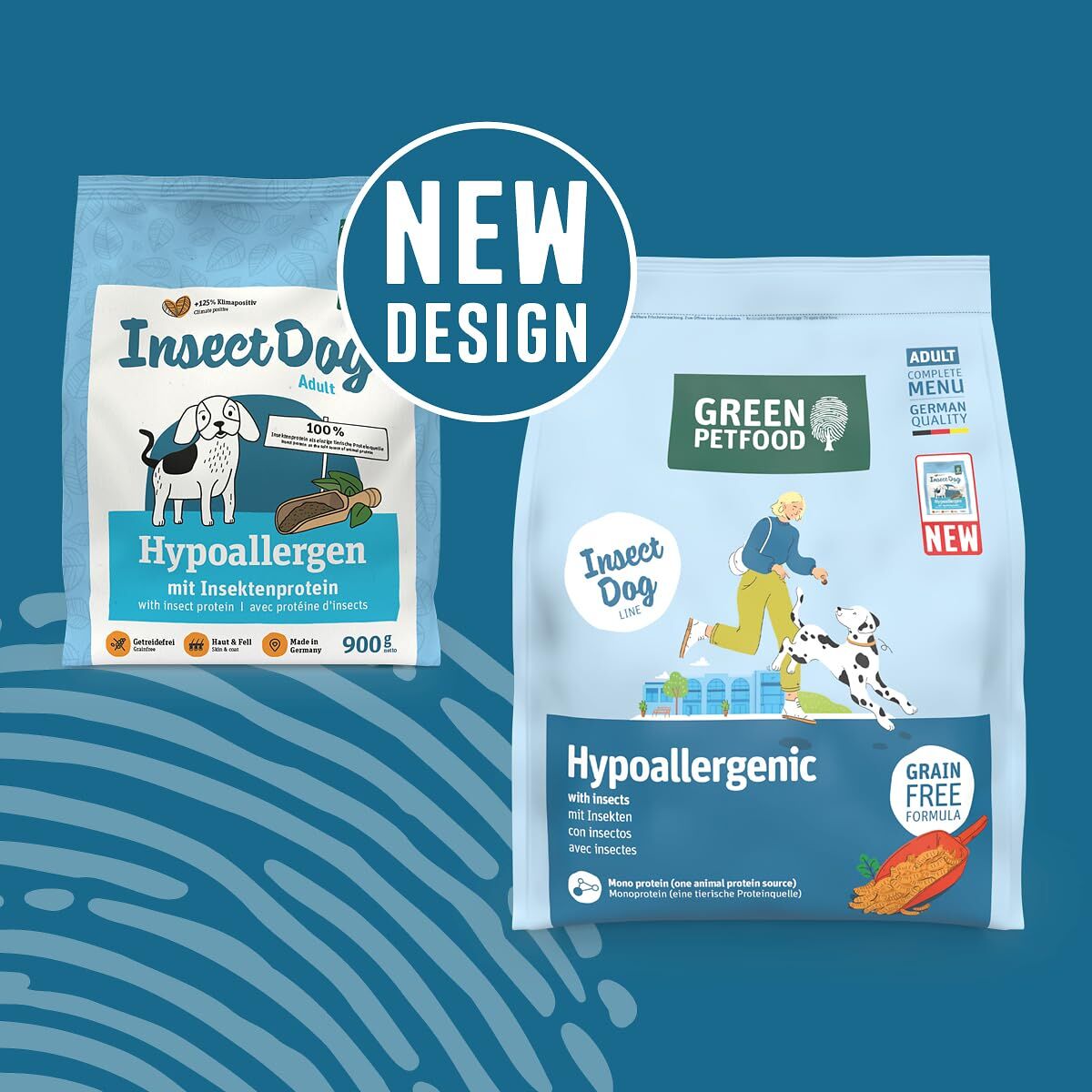Voer Green Petfood Insect Dog Hypoallergenic 900 g