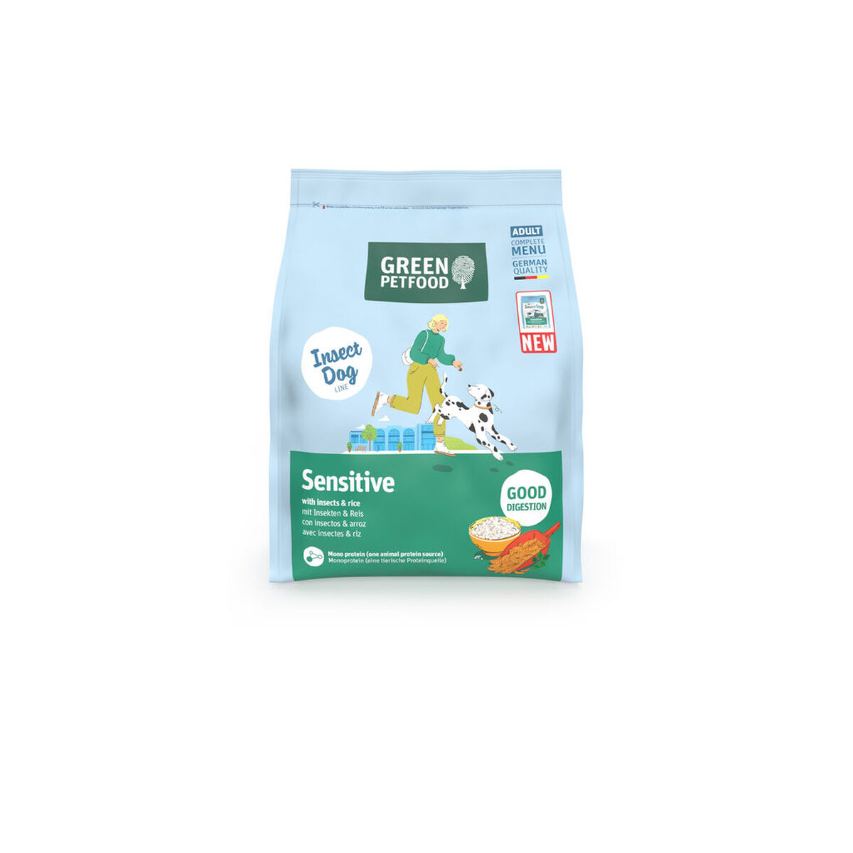 Fodder Green Petfood Insect Dog Sensitive 3 Kg, view 3