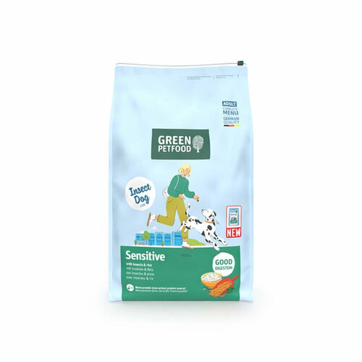 Fodder Green Petfood InsectDog Sensitive 10 kg Rice, view 2