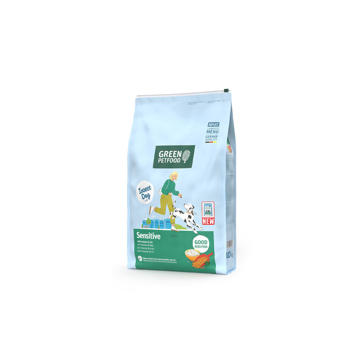Fodder Green Petfood InsectDog Sensitive 10 kg Rice, view 3