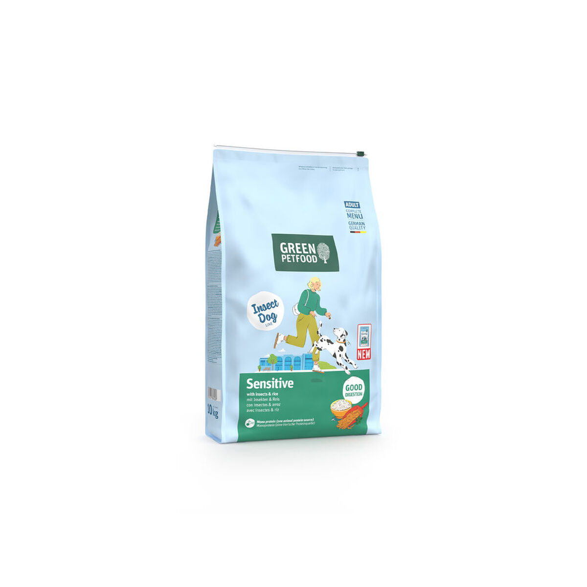Fodder Green Petfood InsectDog Sensitive 10 kg Rice, view 5