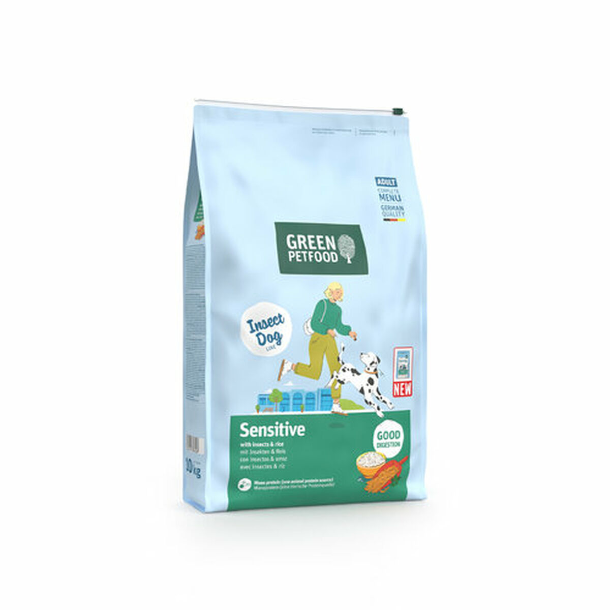 Fodder Green Petfood InsectDog Sensitive 10 kg Rice, view 6