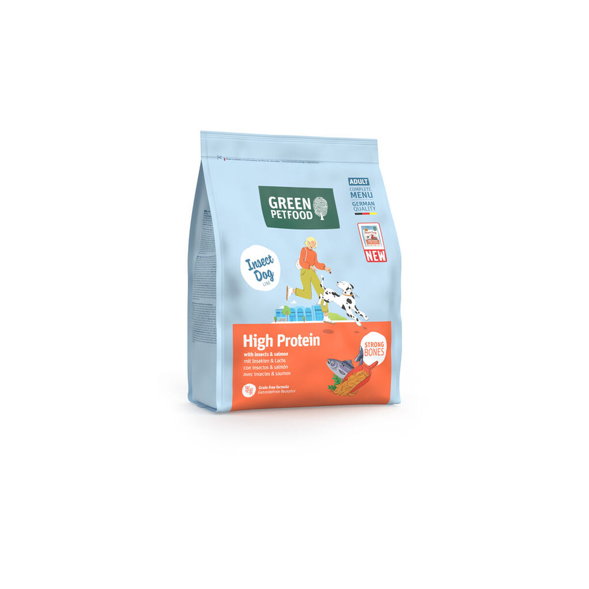 Voer Green Petfood Insect Dog High Protein 900 g