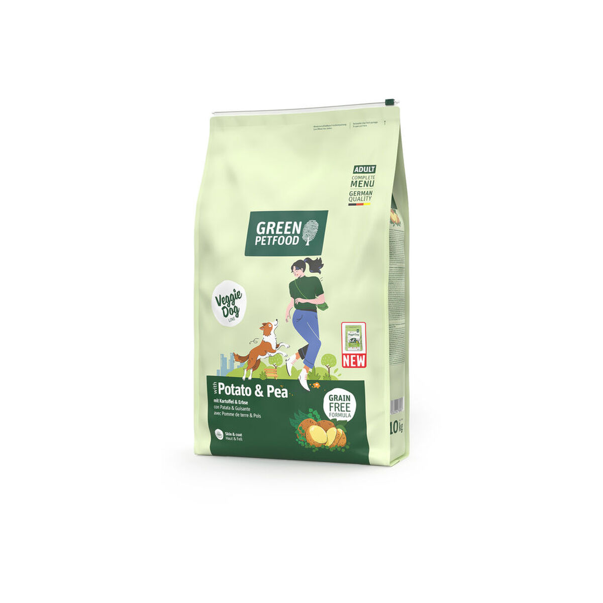 Fodder Green Petfood Veggie Dog Adult Potatoes Peas 10 kg, view 2