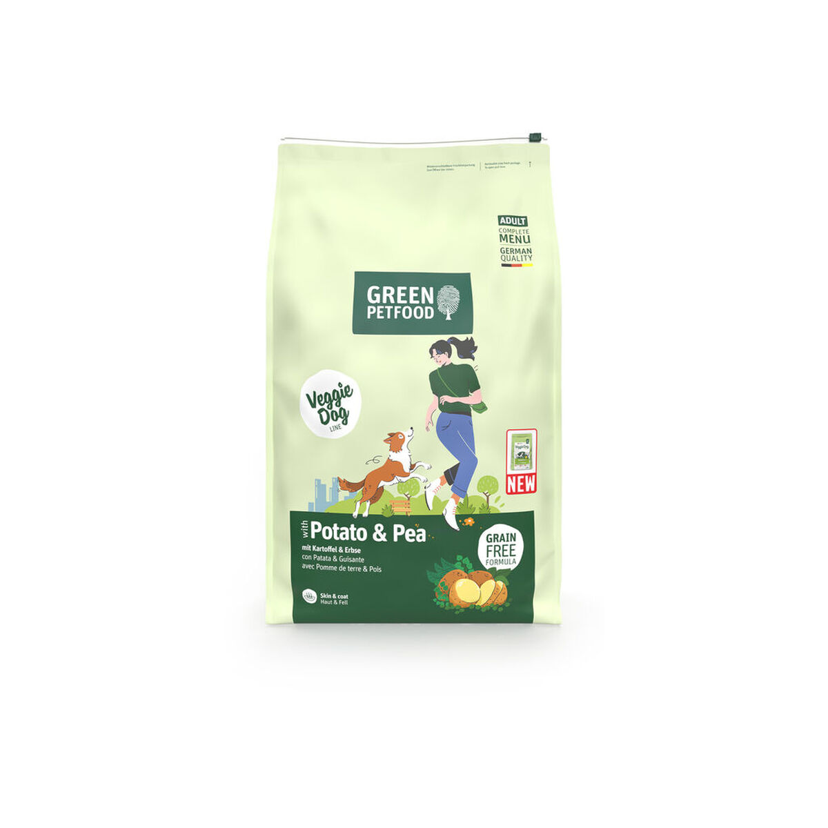 Fodder Green Petfood Veggie Dog Adult Potatoes Peas 10 kg, view 3