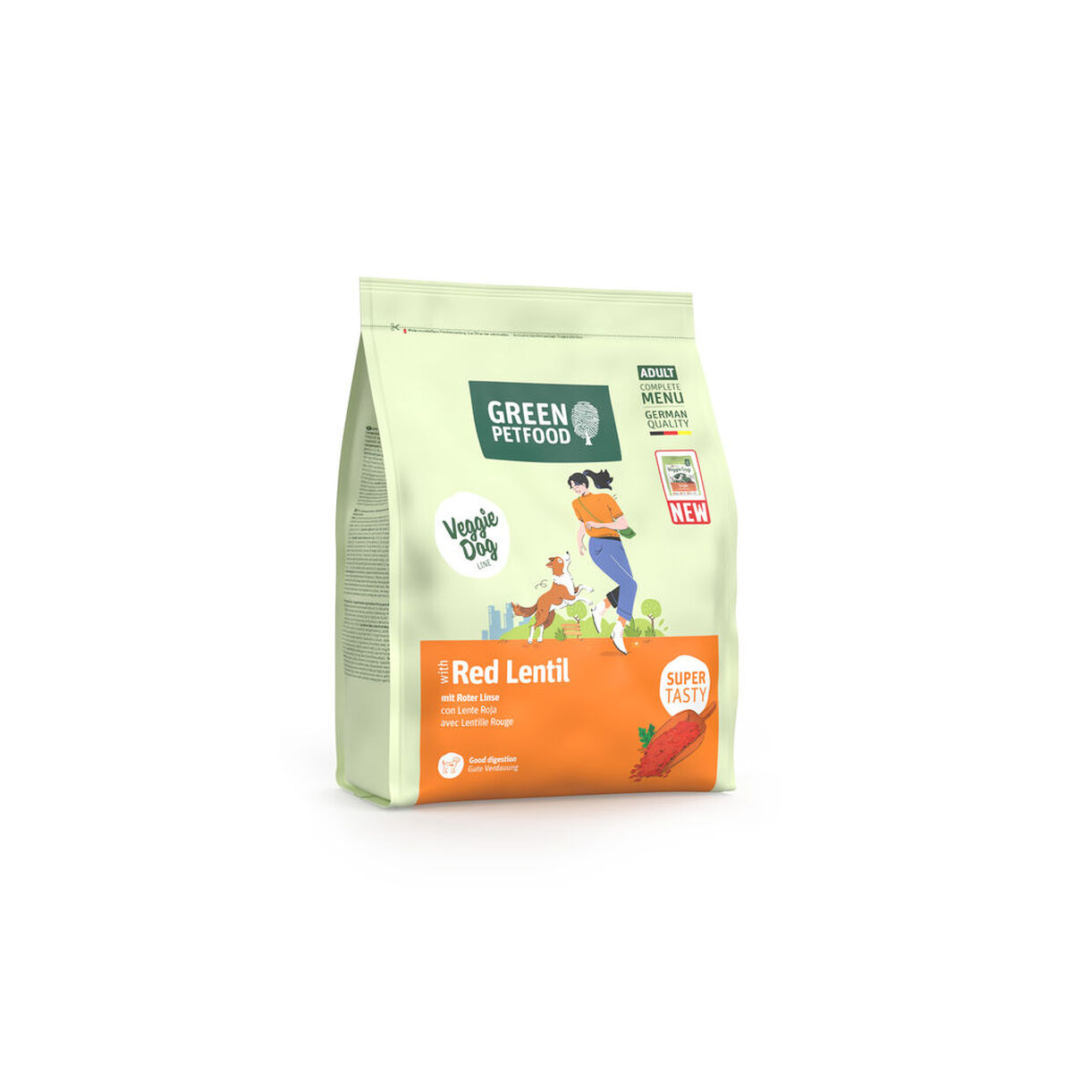 Fodder Green Petfood VeggieDog Red Lentil 900 g, view 5