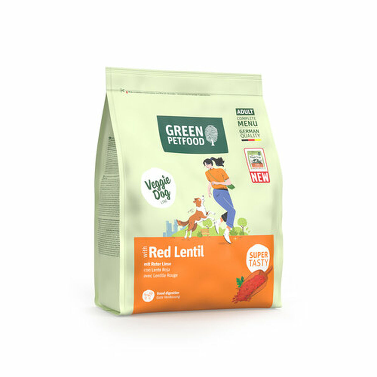 Fodder Green Petfood VeggieDog Red Lentil 900 g, view 6