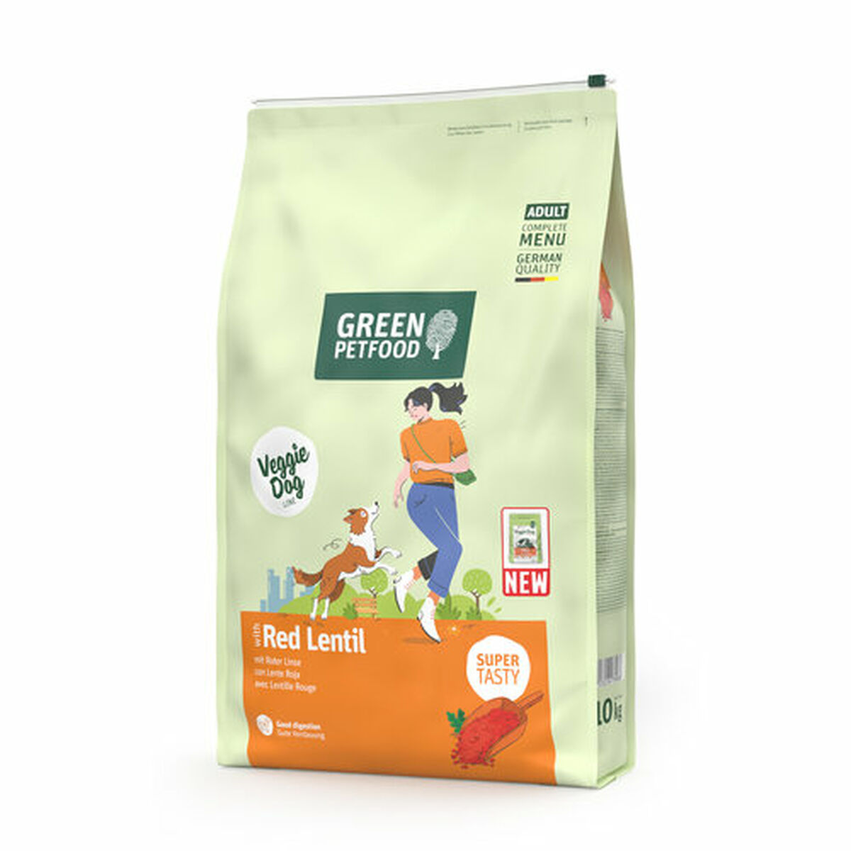 Fodder Green Petfood VeggieDog Red Lentil 10 kg, view 4
