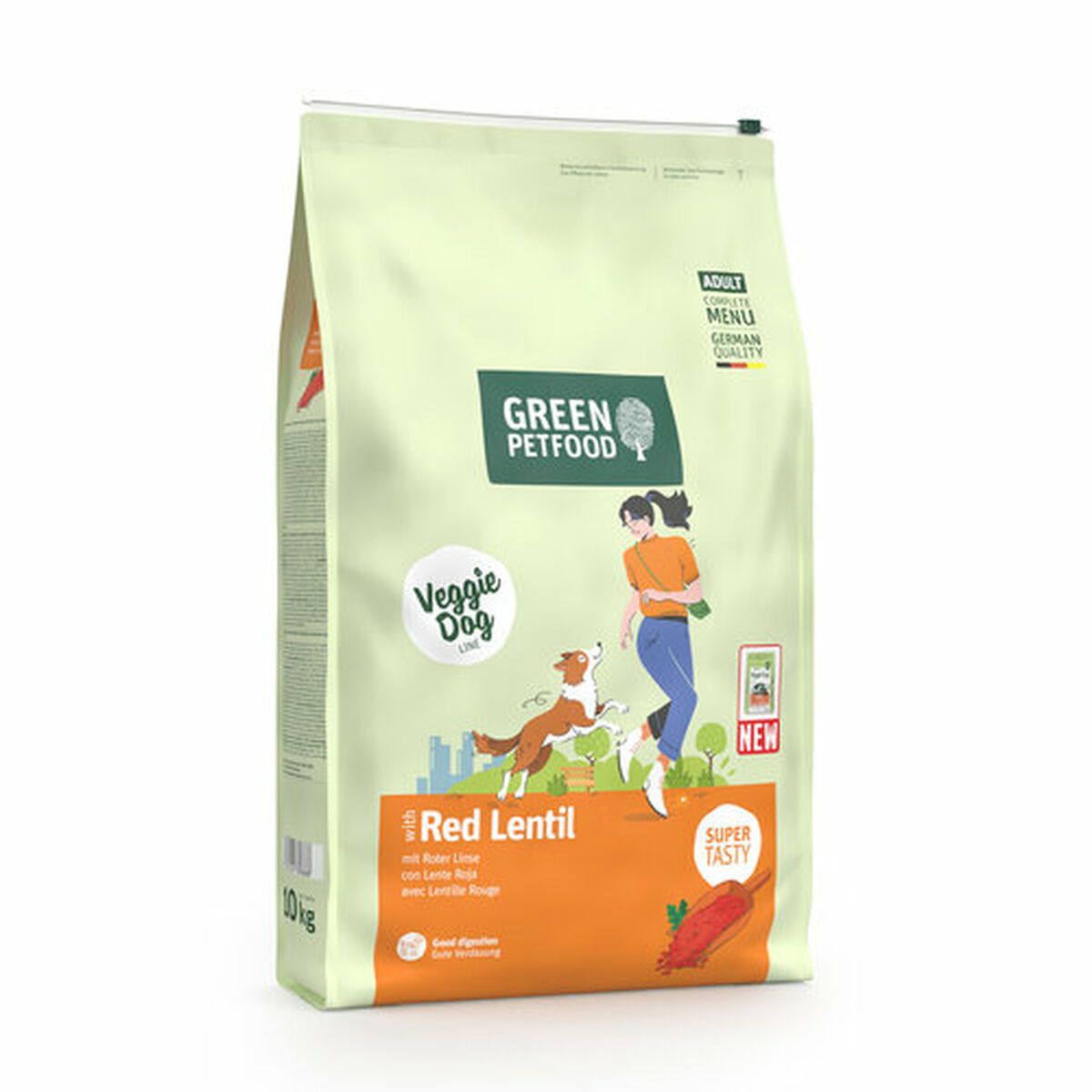 Fodder Green Petfood VeggieDog Red Lentil 10 kg, view 6