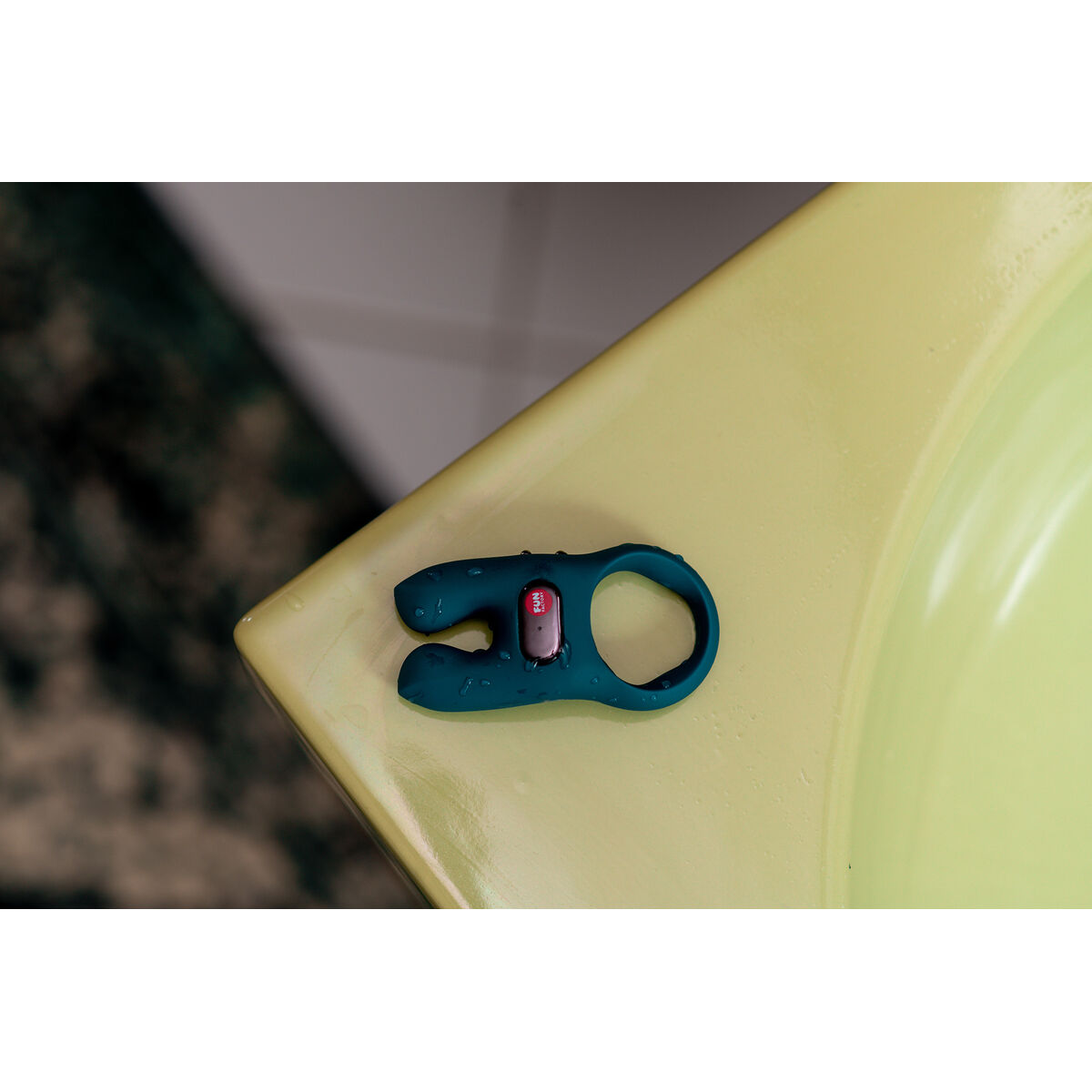 Gumových kroužků na penis Fun Factory 51101 Modrý