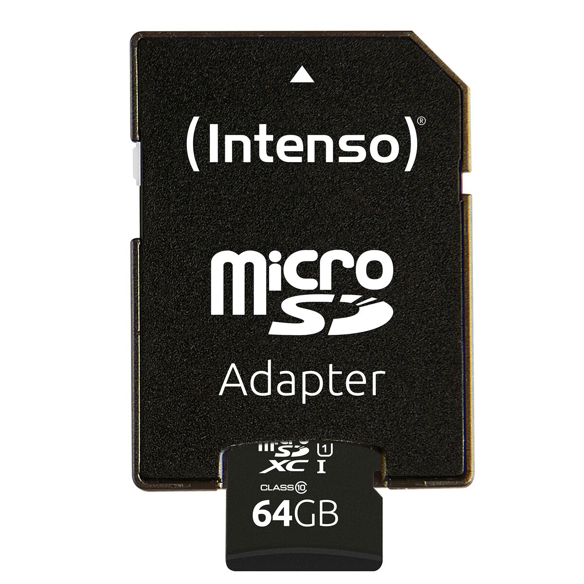 Afbeeldingen van Micro SD Memory Card with Adaptor INTENSO 64GB microSDXC 64 GB