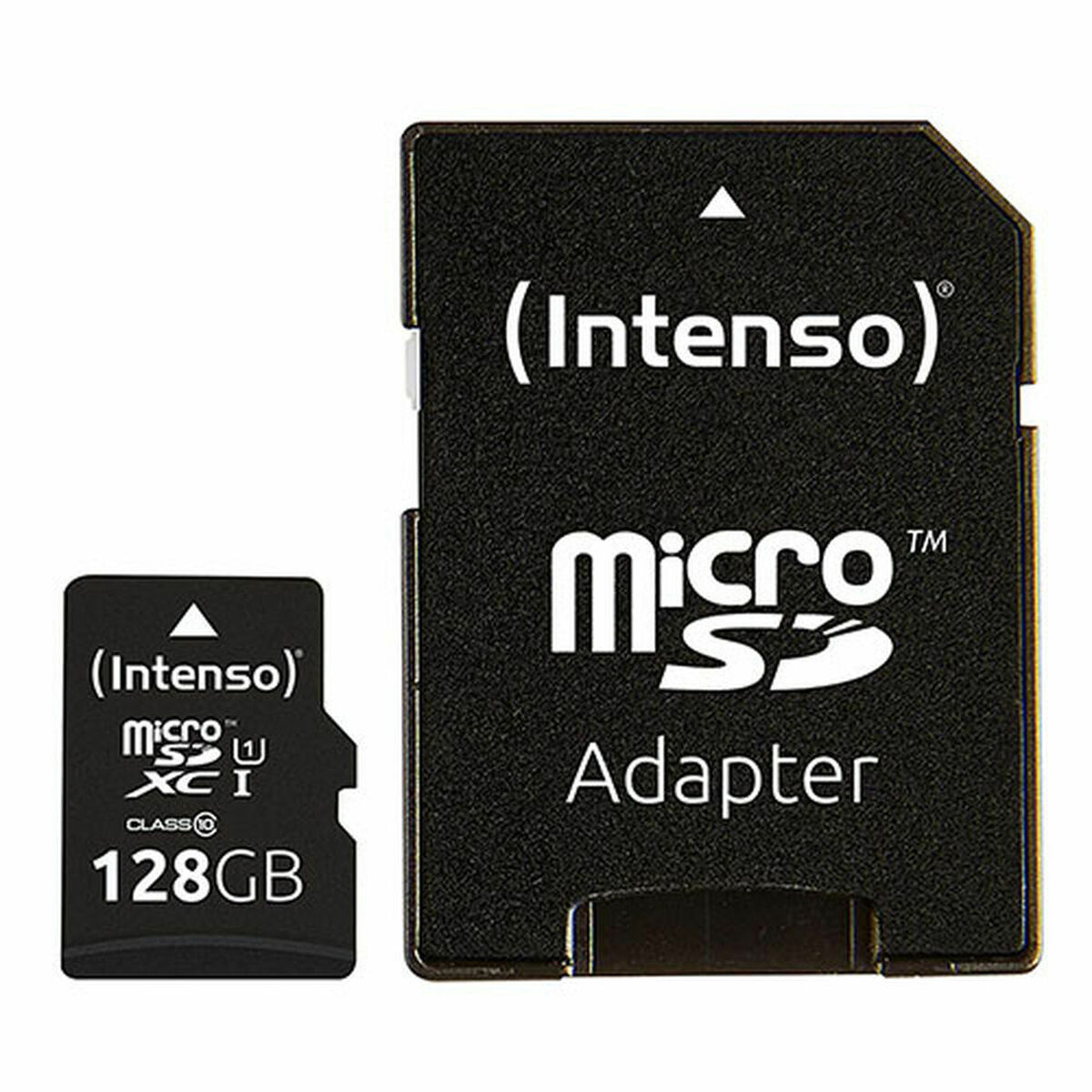 Picture of Micro SD Memory Card with Adaptor INTENSO 128 GB 128 GB