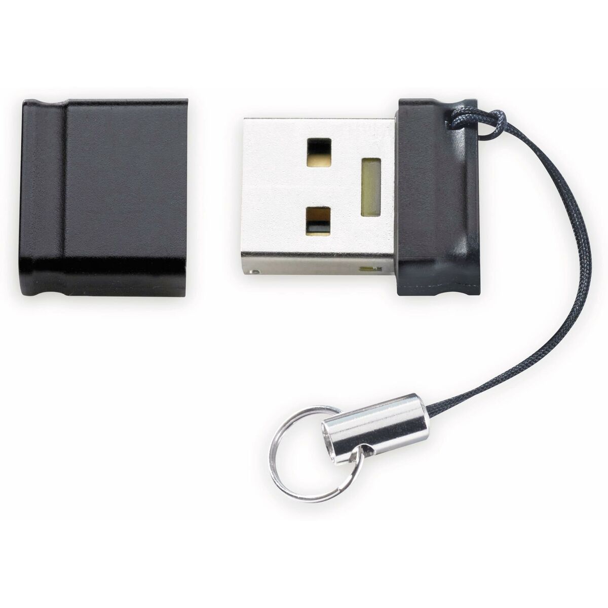 Afbeeldingen van USB stick INTENSO Slim Line 16 GB Black