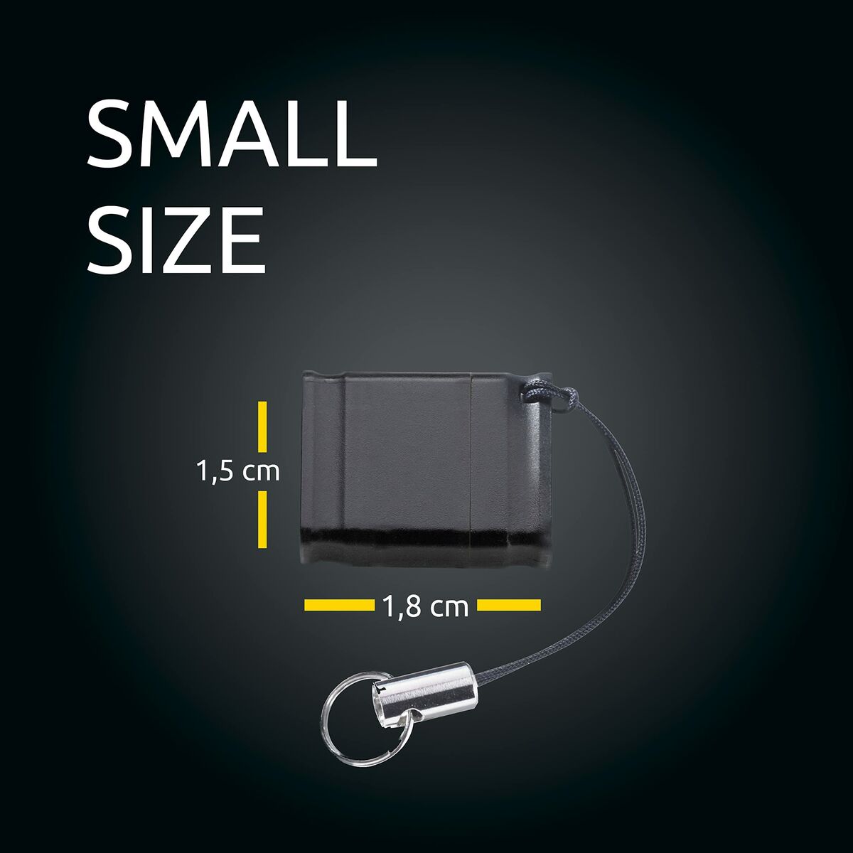 Afbeeldingen van USB stick INTENSO Slim Line 32 GB Black