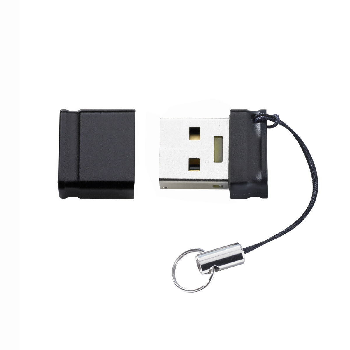Afbeeldingen van USB stick INTENSO Slim Line 64 GB Black