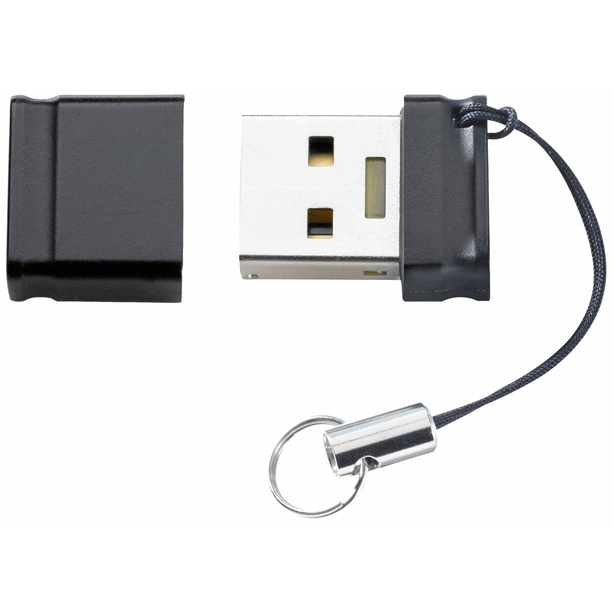 Afbeeldingen van USB stick INTENSO Slim Line 64 GB Black