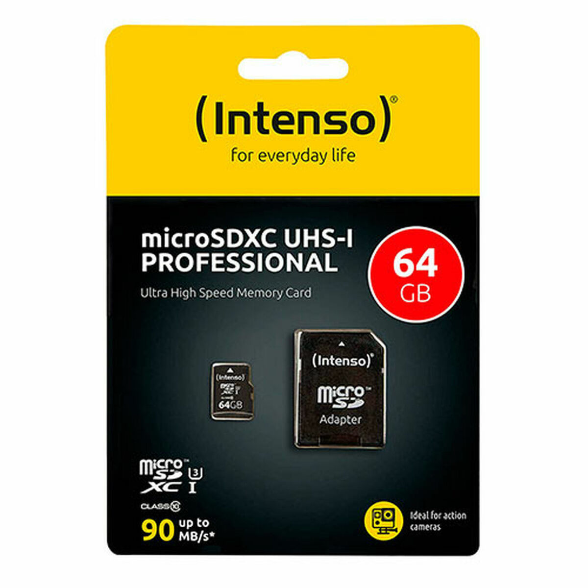 Micro SD-Kaart INTENSO SDXC 64GB 