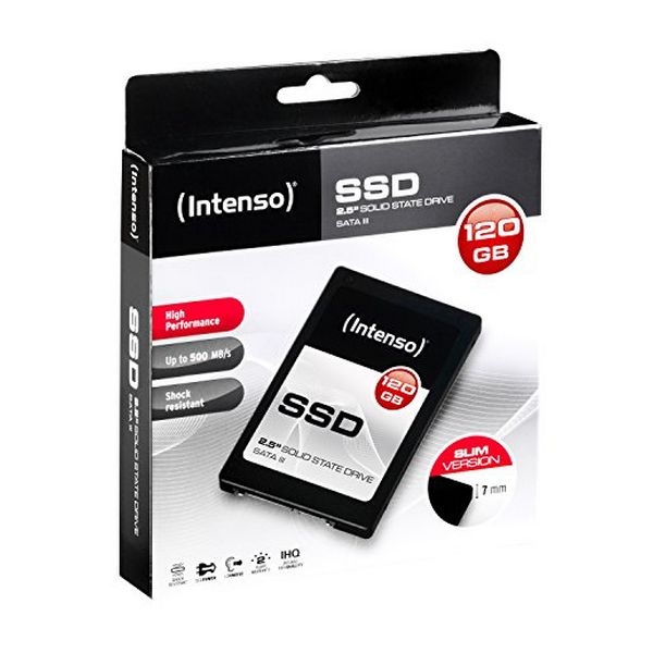 Disco Duro INTENSO 3813430 2.5" SSD 120 GB 7 mm Sata III